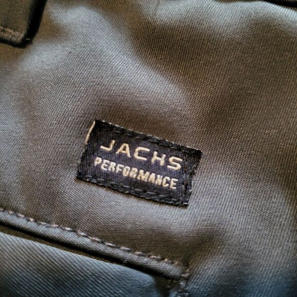 Jachs Performance Classic Fit Flat Front Golf Shorts w/ Shirt Stay Band Mens 40 - Picture 3 of 11